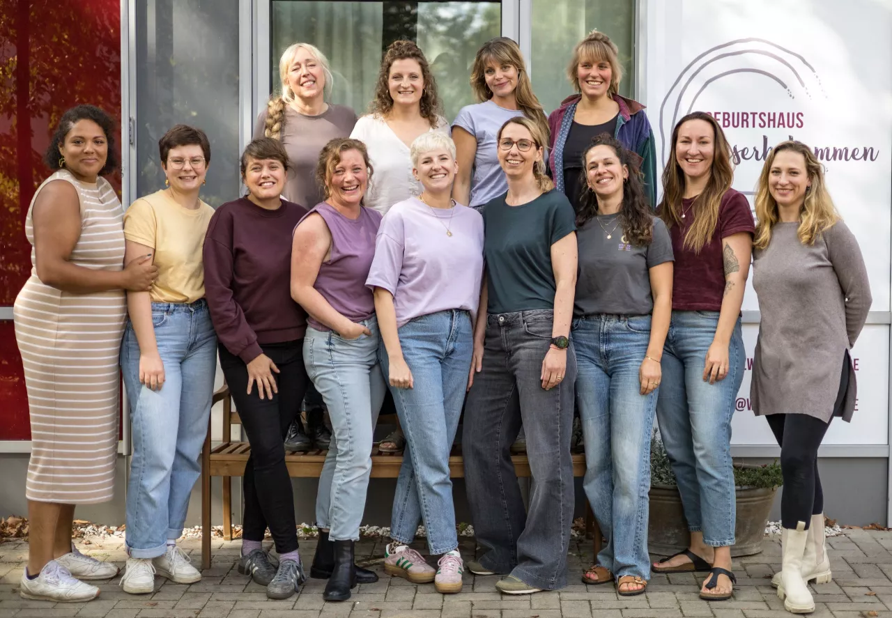 Das Team der Weserhebammen